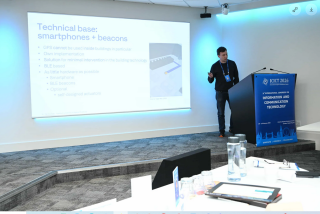 inGuide - indoor-outdoor Navi auf der ICICT 26 in London  